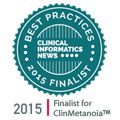 Clinical Informatices News Best Practices 2015 Finalist for ClinMetanoia